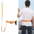 thumbnail image 4 of S SERENABLE Belt with Lanyard Work High Fall Arrest Kit Outdoor Climbing Gear Rope Harness with Tool Bag , 2, 4 of 8