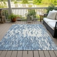 thumbnail image 6 of Addison Rugs Chantille Indoor/Outdoor Transitional Abstract Denim Washable Rectangle Rug, 3' x 5', 6 of 6