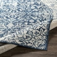 thumbnail image 4 of Livabliss Area Rugs for Living Room, 5x7 Floransa Traditional Navy Rug, Bedroom Dining Room Home Decor Stain Resistant Carpet (5'3" x 7'1"), 4 of 8