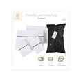thumbnail image 2 of Juego de Sábanas Matrimonial 2800 Hilos Extra Suave Premium Textura Rayada Soft Nature, 2 of 5