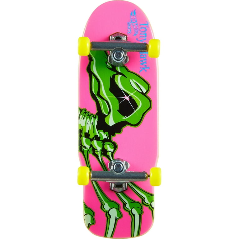 Hot Wheels Skate Neon Bones Tony Hawk Set of 4 Fingerboards and 2 Pairs of  Skate Shoes - Yahoo Shopping