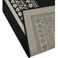 thumbnail image 6 of Furnish My Place Outdoor Collection Oriental Accent Rug - 5 ft. 3 in. x 7 ft. 6 in. Black, Water Proof Carpet for Living Room, Dining Room, Hallways, 6 of 6