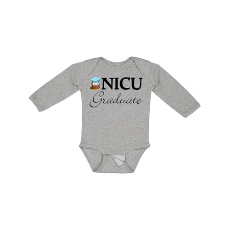 

Inktastic Newborn NICU Graduate Boy Gift Baby Boy Long Sleeve Bodysuit