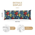 thumbnail image 3 of Picia Vehicles Cartoon with Funny Drivers Body Pillow Cover - Super Soft Microfiber 20x54 Body Pillow Case - Envelope Closure, Wrinkle, Stain Resistant Body Pillow Cover,Elegant Bedding, 3 of 8