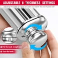 thumbnail image 2 of Accessoire pour Machine à Pâtes Kitchenaid, Mélangeur sur Socle, Machine à Pâtes Lavable, Outil Électrique pour Nouilles en Acier Inoxydable Argent 1 Pack, 2 of 7