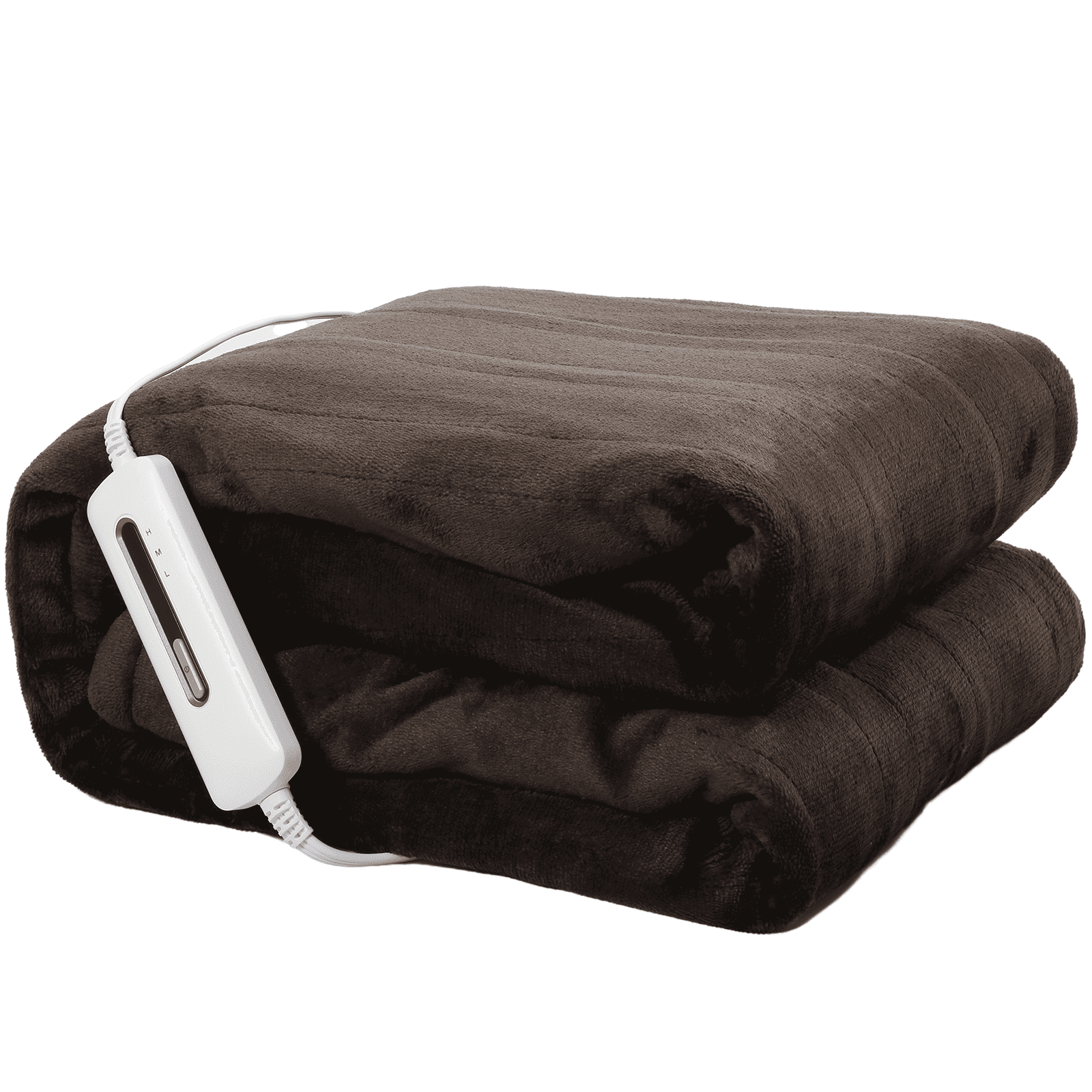 Tefici Heated Electric Blanket Throw With 3 Heating Levels, 4H Auto Off