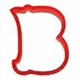 thumbnail image 3 of Curly Letter B Cookie Cutter 4 Inch - Hand Made in the USA, 3 of 3