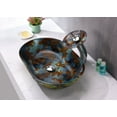 thumbnail image 2 of Anzzi LS-AZ192 5.7 x 13.2 x 21.4 in. Voce Series Vessel Sink, Impasto Blue, 2 of 5