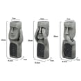 thumbnail image 2 of Estatuas de Jardín Ver Hear Speak No Evil ANGGREK Escultura de Jardín de Resina Decoración al Aire libre, 2 of 8