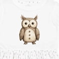thumbnail image 4 of Inktastic Cute Owl Girls Toddler Dress, 4 of 5