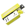 thumbnail image 2 of Inteprter Regleta de escritorio con ranura USB, toma eléctrica de materiales de PVC y PC versátil y ligera Electrónica miscelánea amarillo verde A, 2 of 6