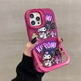 thumbnail image 1 of Sanrio Kuromi con funda de teléfono de doble soporte para iPhone 14 13 12 11 Pro Max X XR XS Max cubierta a prueba de golpes xuanjing unisex, 1 of 2