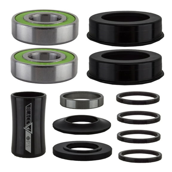 Black Ops Mid/USA Dualie BB: BB SET BK-OPS MID/USA DUALIE 19mm SLD BK