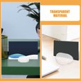 thumbnail image 1 of IDEANATEGRATE 100Ud Soportes Transparentes Para Tarjetas De Con Base Redonda Estable Y Material Plástico Duradero, 1 of 8