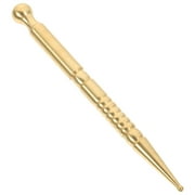 Angoily Small Acupressure Pen Brass Body Massager Universal Acupuncture Pen Massage Accessory