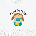 thumbnail image 4 of Inktastic My First Earth Day Baby Girl Girls Baby Dress, 4 of 5