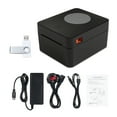 thumbnail image 4 of Graflsoa POS-9250 4-inch Thermal Label Printer with USB Connectivity, 203dpi Resolution, 25-100mm Print Width, Black, Includes U Disk, 100-220V US Standard, 4 of 6