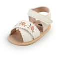 thumbnail image 6 of MEZZALL Baby Sandals For Girls Soft Sole Shoes Breathable Casual Walking Shoes Toddler Footwear Fashionable / 6-12 Months, 6 of 9
