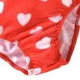 thumbnail image 7 of Uccdo Toddler Girls Off Shoulder Bikini Bathing Suits, Girls Two Piece Swimsuits With Headband, 1-6T, 7 of 7