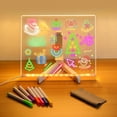 thumbnail image 1 of Pizarra de Escritura LED AUJ 15x15cm con Luz Colorida, 1 of 7