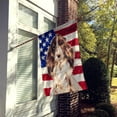 thumbnail image 2 of Brown Parti Patriotic House Flag, 2 of 4