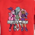 thumbnail image 3 of Monster High - Group With Pets - Toddler And Youth Crewneck Fleece Sweatshirt, 3 of 5