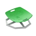 thumbnail image 3 of Silla giratoria infantil con asiento sensorial giratorio, antideslizante, segura, estable, de PP y estructura metálica, ideal para entrenar la coordinación corporal, adecuada para la Verde, 3 of 8