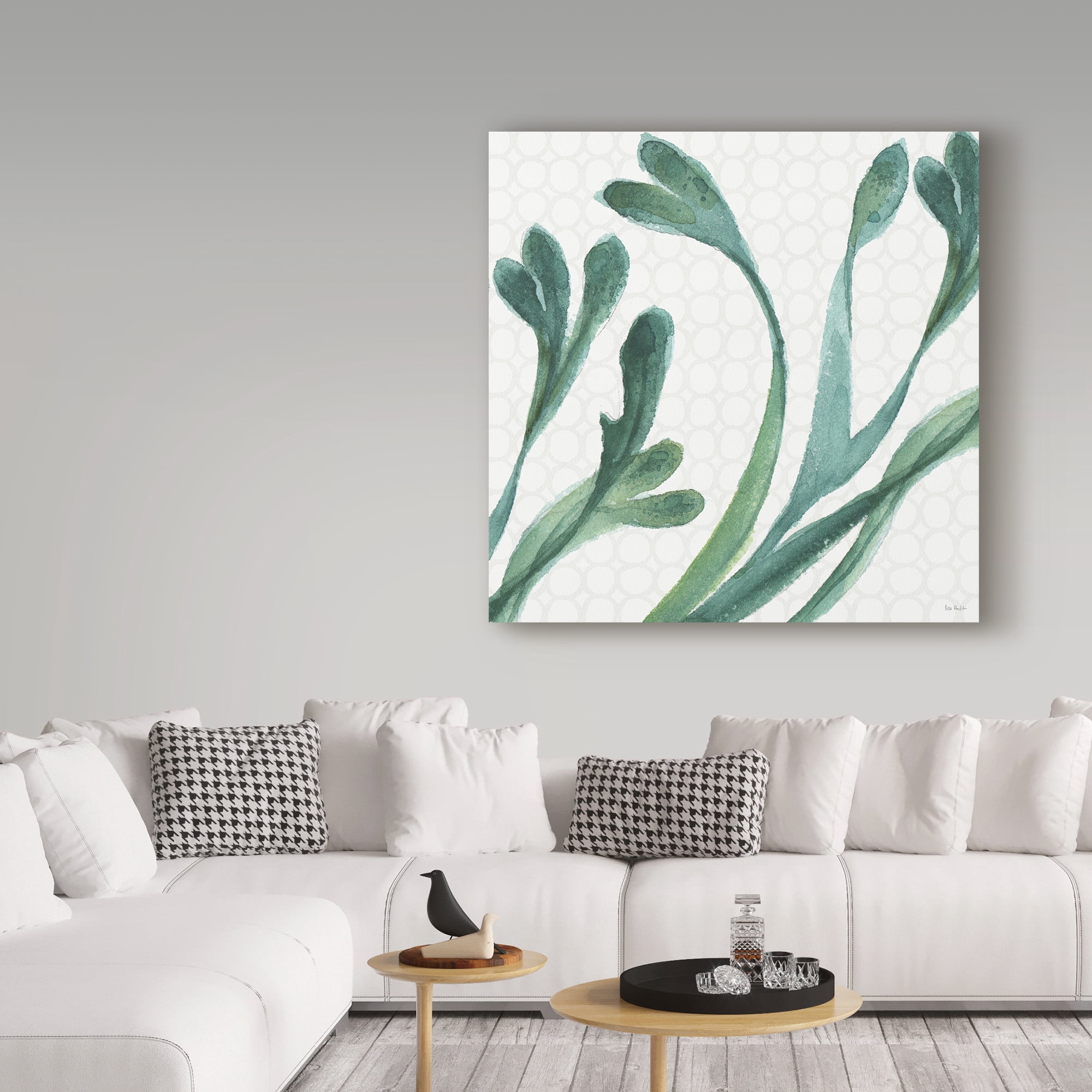Trademark Fine Art 'Mixed Greens XXIV' Canvas Art by Lisa Audit