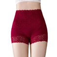 thumbnail image 2 of Xdegoge Floral Lace Boyshorts for Women High Waisted Tummy Control Panties Seamless Body Shaper Underwear Elegant Breathable Soft Stretch Briefs for Everyday Wear, 2 of 5