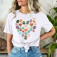 thumbnail image 2 of VBTAPA Easter Shirts for Women Cute Floral Bunny Easter Eggs Graphic T Shirts Spring Outdoor Tops Casual Sports Tee on Sale Pink XXL, 2 of 6