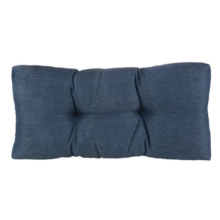 

Klear Vu The Gripper Non-Slip Tufted Omega Universal Bench Cushion 30 x 14 x 3 Indigo