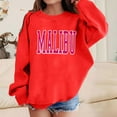 thumbnail image 2 of Kids Sweatshirt Boys Long Sleeve Red Sweatshirt Girls Crewneck Sweatshirts Pullover Tops Winter Clothes 6-7 Years Girl Clothes Cute&nbsp;Boy Girl&nbsp;Clothing, 2 of 4