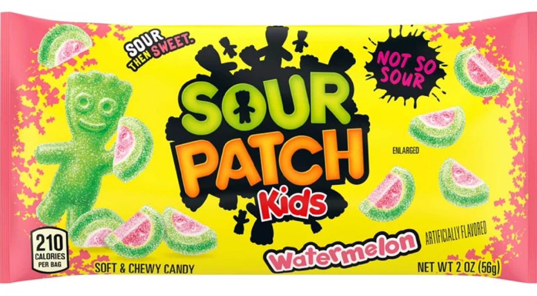 SOUR PATCH KIDS, WATERMELON, 2 OZ