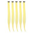 thumbnail image 2 of Highlight Hairpiece Clip 2165inch Length Colored Hair Extension Clip Firmly Fix Easy Detangling  for Cosplay Party ANGGREK Otros, 2 of 8