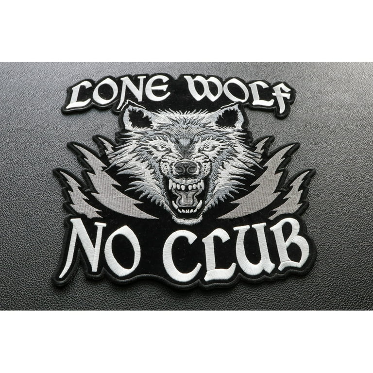 No club shop lone wolf jacket