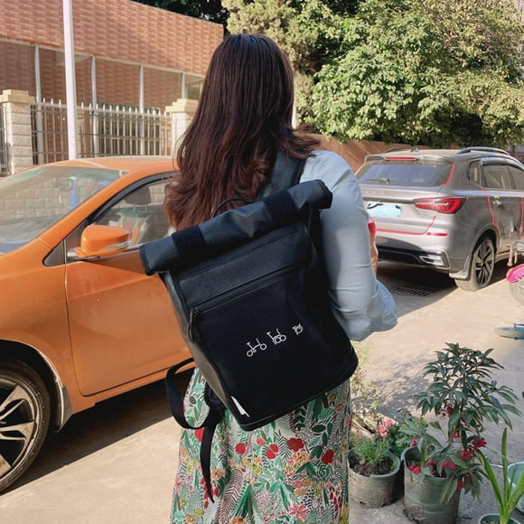 plegable Bolsa frontal Bolsa de hombro Bolsa de mensajero shamjiam Cesta delantera para bicicleta plegable