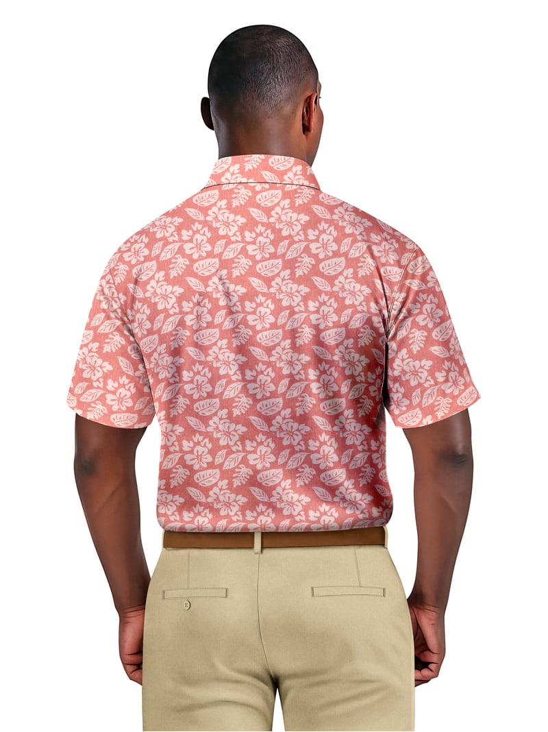 Ben Hogan Men's & Big Men's Performance Crosshatch Tropical Short