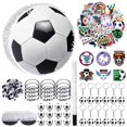 thumbnail image 1 of Set de piñata Ecation con 1 bola, diseño de fútbol, artículos para fiestas, 1 of 6