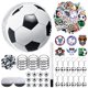 thumbnail image 1 of Set de piñata Ecation con 1 bola, diseño de fútbol, artículos para fiestas, 1 of 6