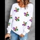 thumbnail image 4 of Sudadera de Extragrande con Cuello Redondo y Larga para Mujer L, 4 of 9