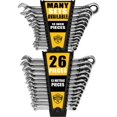 thumbnail image 3 of TOOLGUARDS Ratcheting Wrench Set 26pcs - Metric and Standard - With Rack Organizer - Wrenches - Combination Ratchet Wrench Set - 100% Lifetime Satisfaction Guarantee, 3 of 4