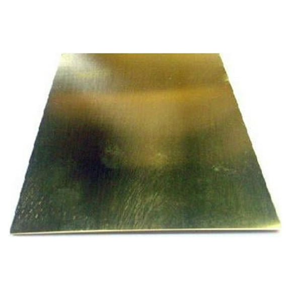 K & S 9733 Brass Strip, .064 x 1 x 36 In. - Quantity 1