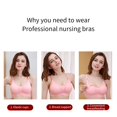 thumbnail image 3 of Soutien-gorge de lactation Femmes Enceintes Ventiler Sous-Vêtements Sans Couture de Haute Qualité Grande Taille Soutien-Gorge Réglable, 3 of 7