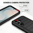thumbnail image 4 of I-HONVA for Samsung Galaxy S25 FE Case,Shockproof Heavy Duty Rugged Phone Case Military-Grade Protection Phone Cover for Galaxy S25 FE Case,Stripe Black, 4 of 7