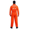 thumbnail image 2 of Men's Prison Orange Jumpsuit, 2 of 3