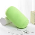 thumbnail image 2 of Microbead Bolster Squishy,Orthopedic Round Cylinder Neck Support Roll Pillow Memory Foam Reduce Back Pain- Green - 7" x 12", 2 of 15