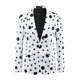thumbnail image 5 of CHAQUETA DE TRAJE PARA HOMBRES INSPIRE CHIC, ESTAMPADO DE LUNARES, CIERRE DE UN BOTÓN, S, 5 of 6
