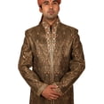 thumbnail image 2 of Modish Sherwani Indien en Cuivre pour Hommes. Ce Produit Est Fait sur Commande., 2 of 5