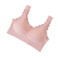 thumbnail image 2 of Hrsba Womens Plus Size Bra,Seamless Beautiful Back Wrap Top No Steel Ring Sexy Lace Underwear Sports,Womens Casual Summer Bra,Womens Bra, 2 of 3
