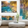 thumbnail image 1 of Design Art - Turquoise Water and Sunny Beams, 1 of 3